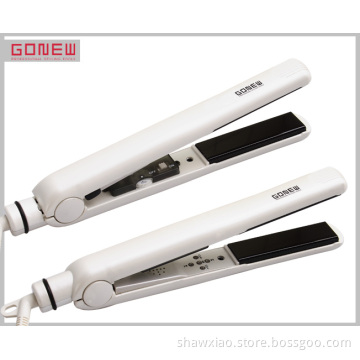 White ceramic hair straightener